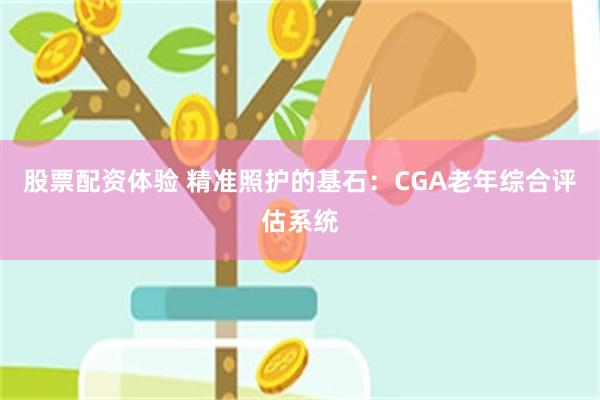 股票配资体验 精准照护的基石：CGA老年综合评估系统