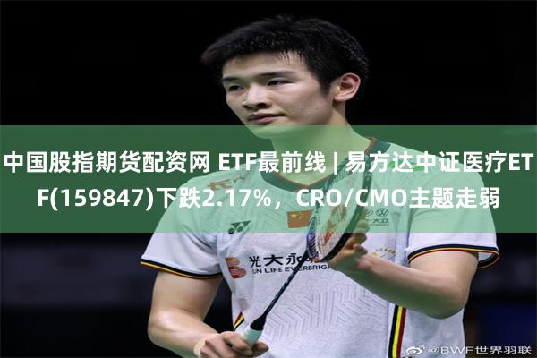 中国股指期货配资网 ETF最前线 | 易方达中证医疗ETF(159847)下跌2.17%，CRO/CMO主题走弱