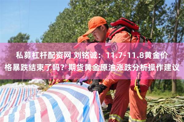 私募杠杆配资网 刘铭诚：11.7-11.8黄金价格暴跌结束了吗？期货黄金原油涨跌分析操作建议