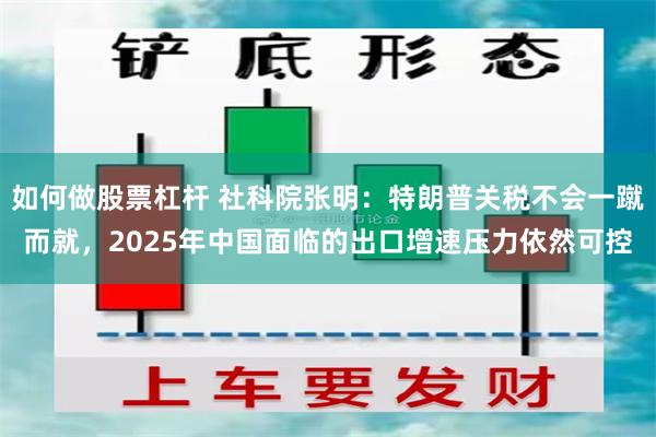 如何做股票杠杆 社科院张明：特朗普关税不会一蹴而就，2025年中国面临的出口增速压力依然可控