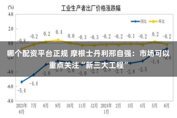 哪个配资平台正规 摩根士丹利邢自强：市场可以重点关注“新三大工程”